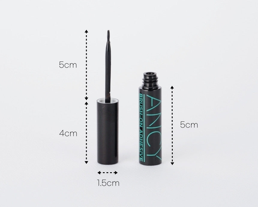 ANCY Lash Glue BRUSH-ON ADHESIVE Strong Hold Acrylate Waterproof 엔씨 속눈썹 접착제 브러쉬 온 아이래쉬 글루 강력 접착 아크릴 글루 워터프루프