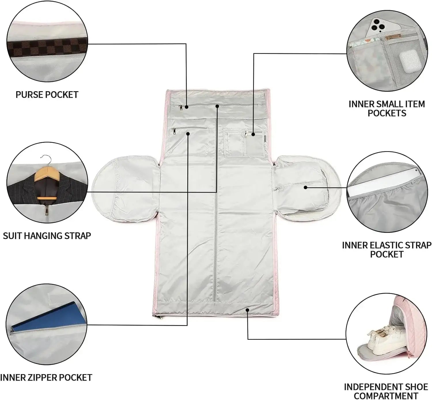 Duffel Garment Bags for Travel voygoo