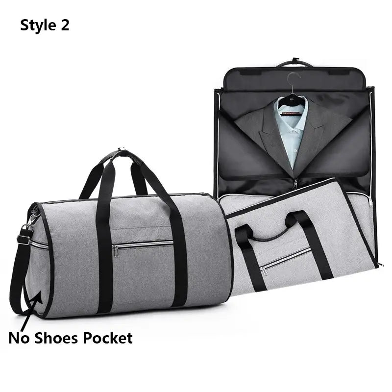 Shoulder Bag Multi-Pocket Luggage Сlothes voygoo