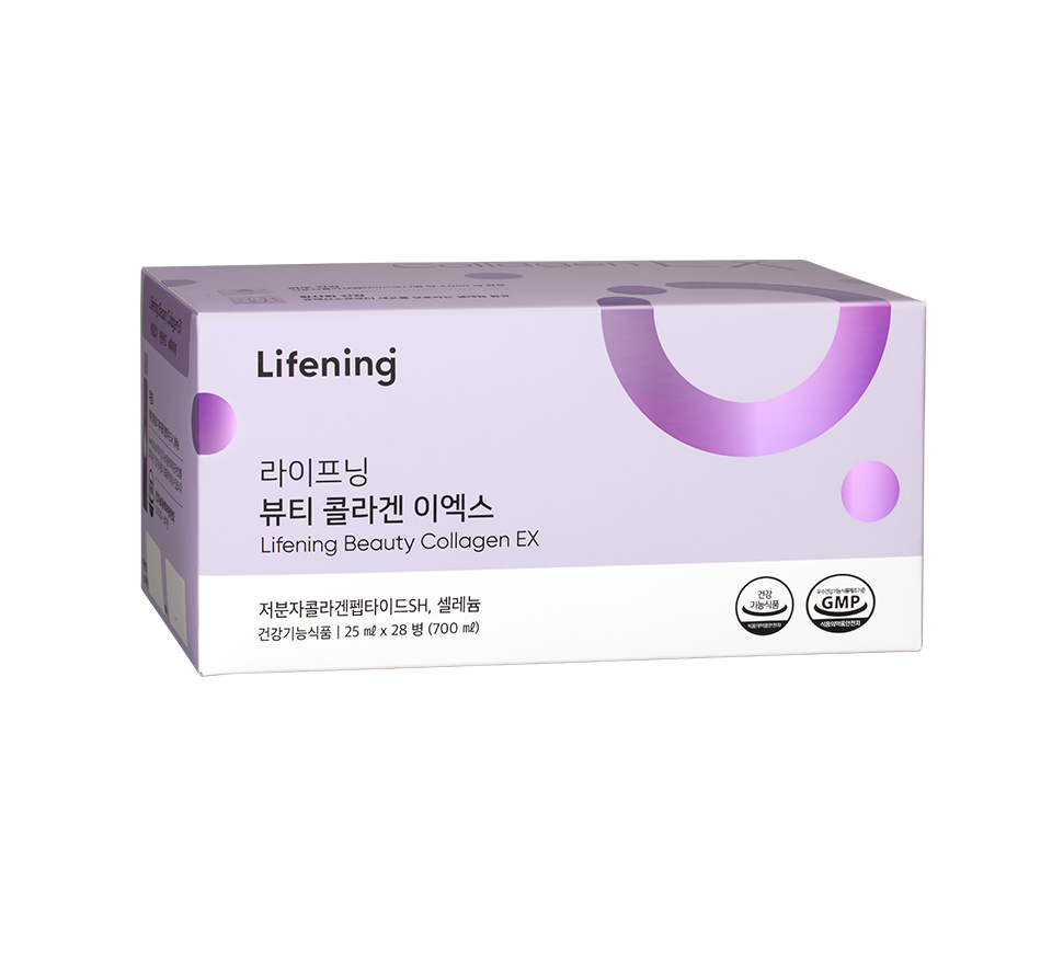 Incellderm Lifening Beauty Collagen EX 700ml 인셀덤 라이프닝 뷰티 콜라겐 이엑스 700ml (25ml X 28병) / 액상 (Liquid type)