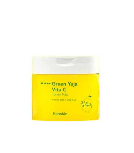 Han Skin Green Yuja Vita C Toner Pad 60p (120ml)